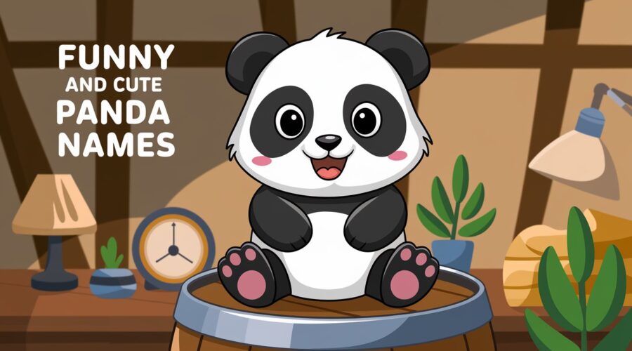 Funny and Cute Panda Names